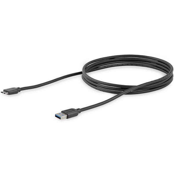Slim Micro USB 3.0 Cable - M/M - 2m (6ft)