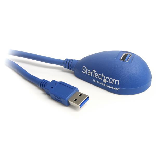 1,5m (5 ft) Desktop SuperSpeed USB 3.0 Extension Cable - A to A M/F
