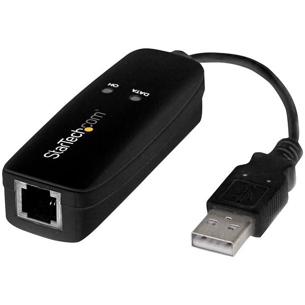 56K USB Dial-up and Fax Modem - V.92 - External - Hardware Based