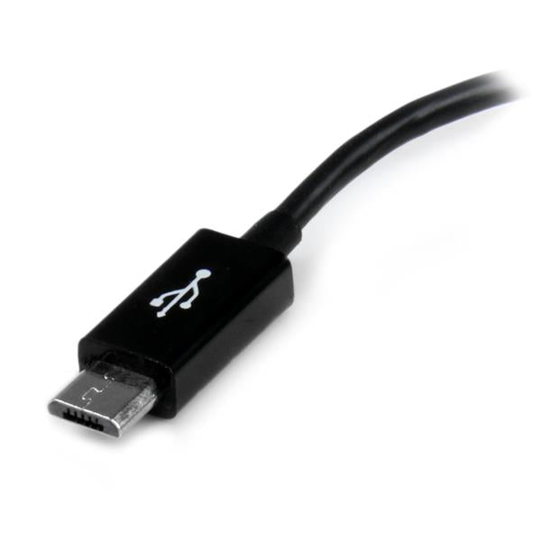 12cm (5in) Micro USB to USB OTG Host Adapter M/F
