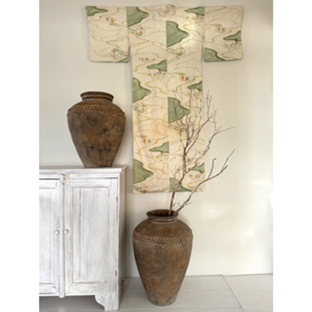 Lombok Urn - Antique Beaded Large (45 x 60cm)