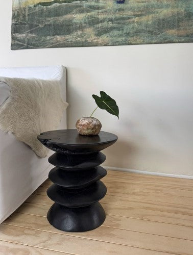 Side Table - Indie Black (30 x 40cm)