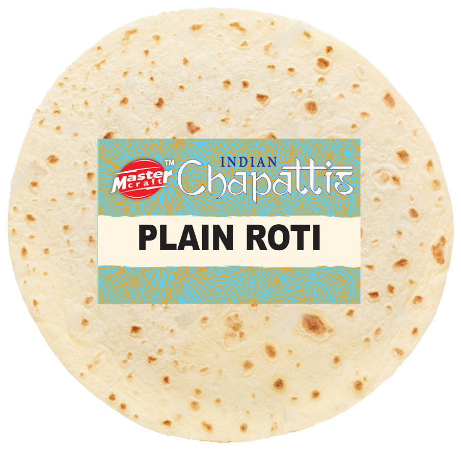 Master Plain Roti 500g- 10pc - Carton of 12