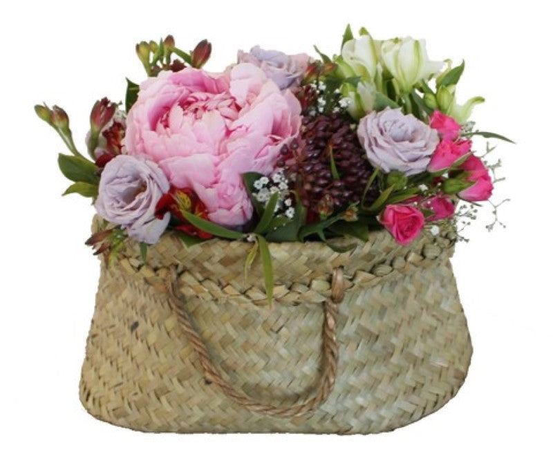 Flax Bag Pack of 10, 30x30cmH