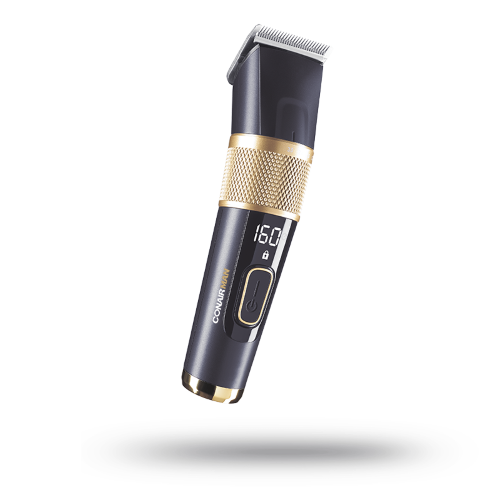 Xpert Hair Clipper by Conairman with Japanese steel blades, adjustable combs, and cordless use for precise grooming.