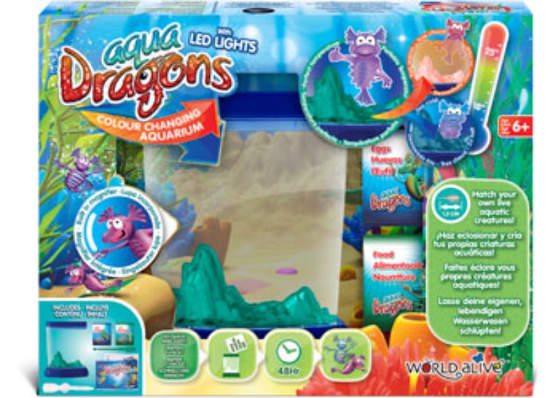 Aqua Dragons - Deep Sea Habitat with LED Lights