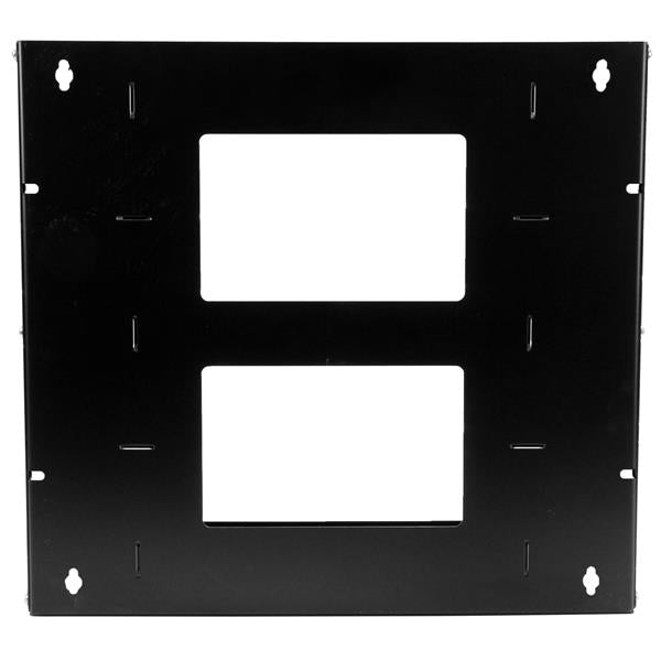 Wall-Mount Server Rack with Built-in Shelf - Solid Steel - 8U