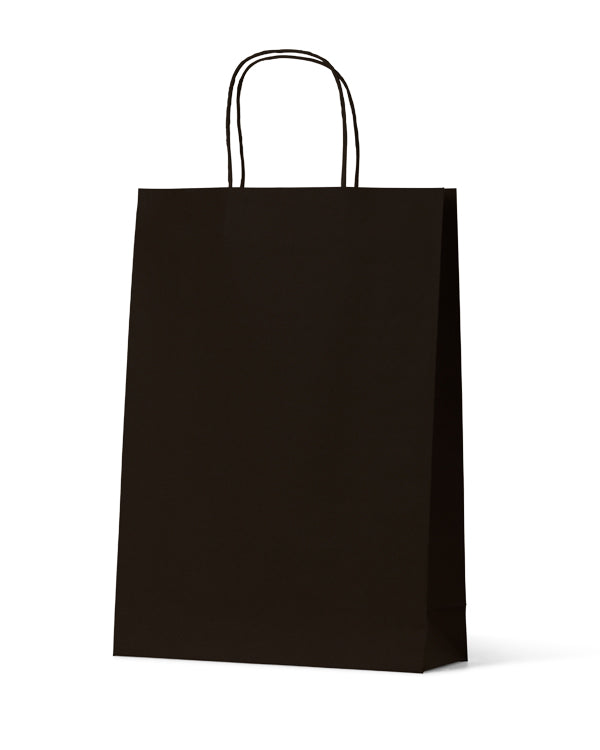 Triple Wine Bag - Black Kraft (100/ctn)
