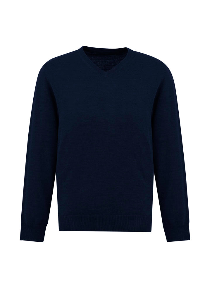 Roma Mens Knit Pullover - Navy