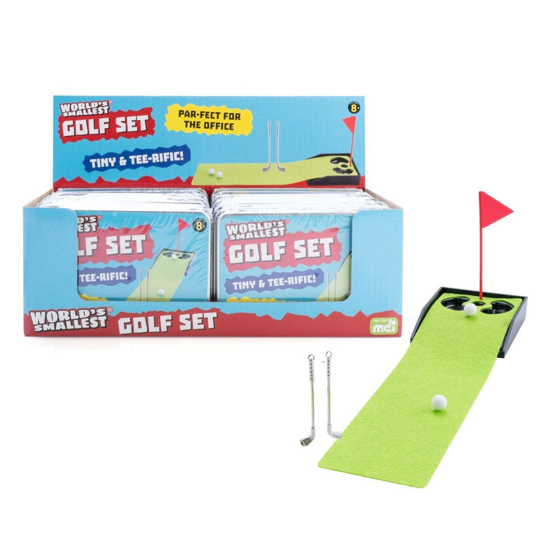 World's Smallest Golf Set (Set of 12)
