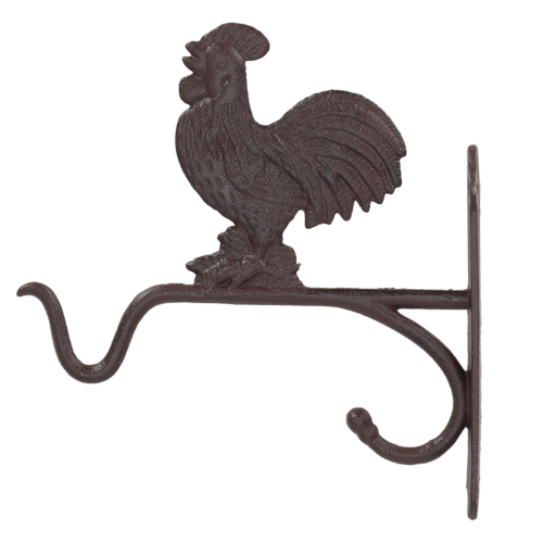 Basket Hook - Cast Iron Rooster