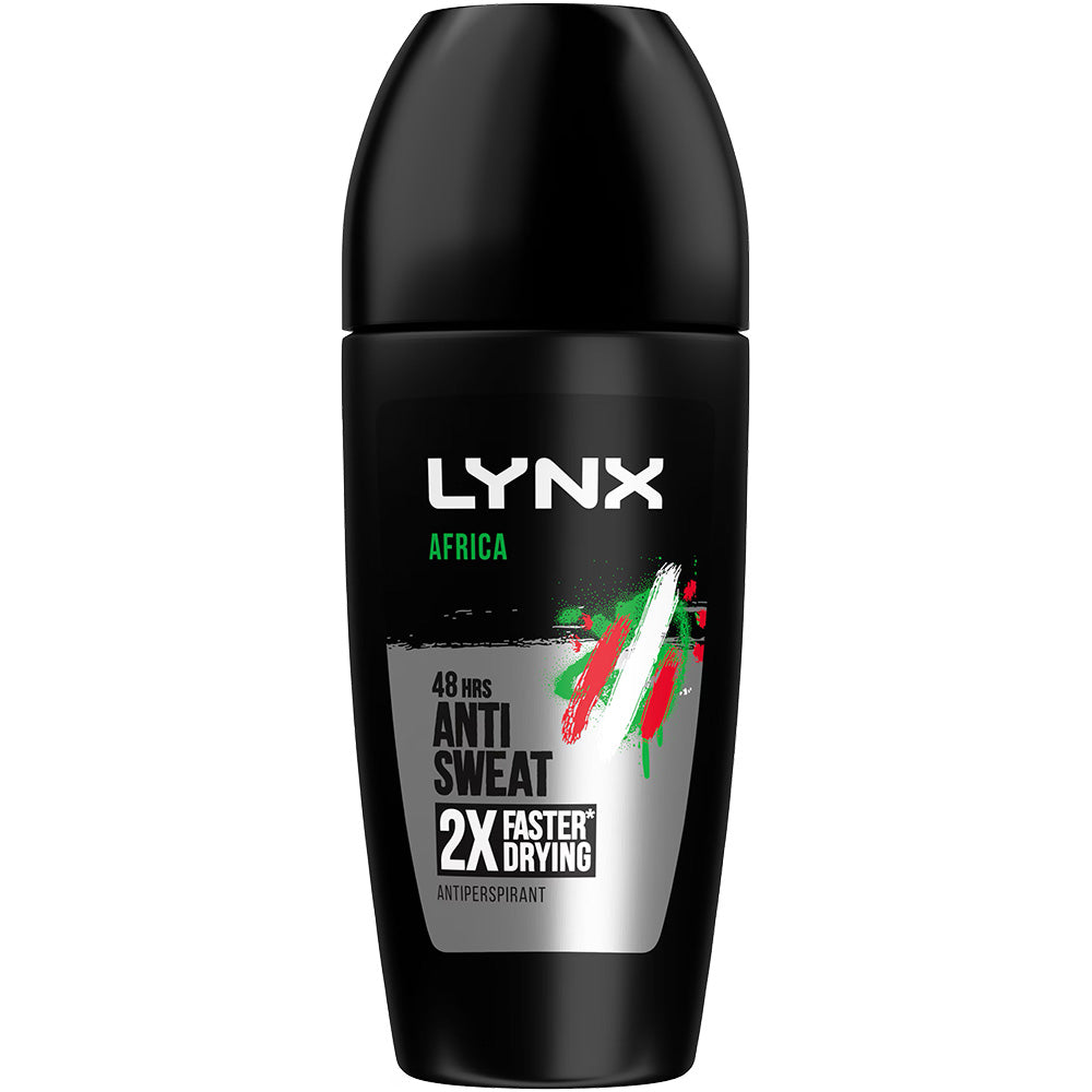 Lynx Roll On Africa 50ml - Pack of 3