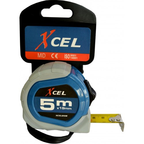 Tape Measure Xcel Abs Case Blue/Grey 5m