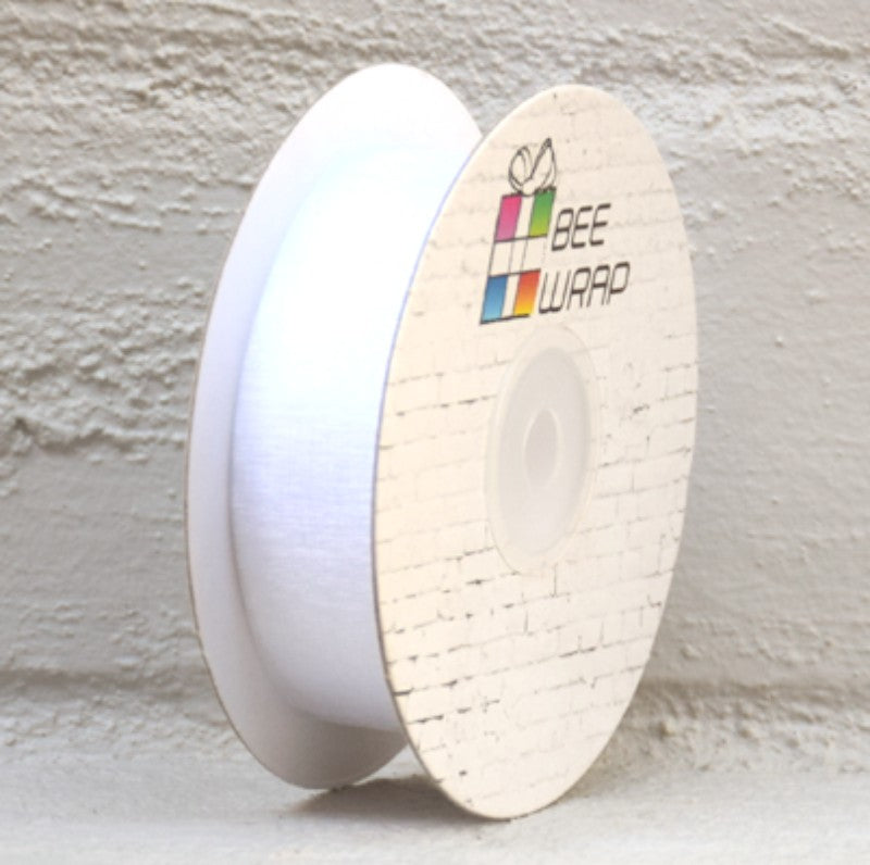 Organza Ribbon - 25mm x 50mtrs WHITE