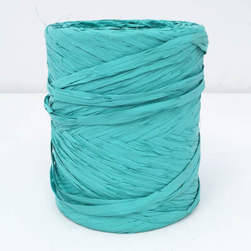 Poly Raffia 5mm x 200mtrs Aqua