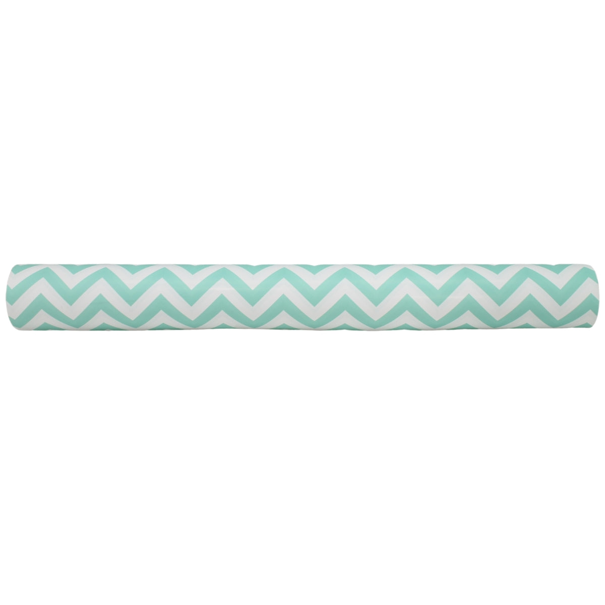 Gloss White Gift Wrapping Paper Mint Chevron Stripes 60cmx50m.