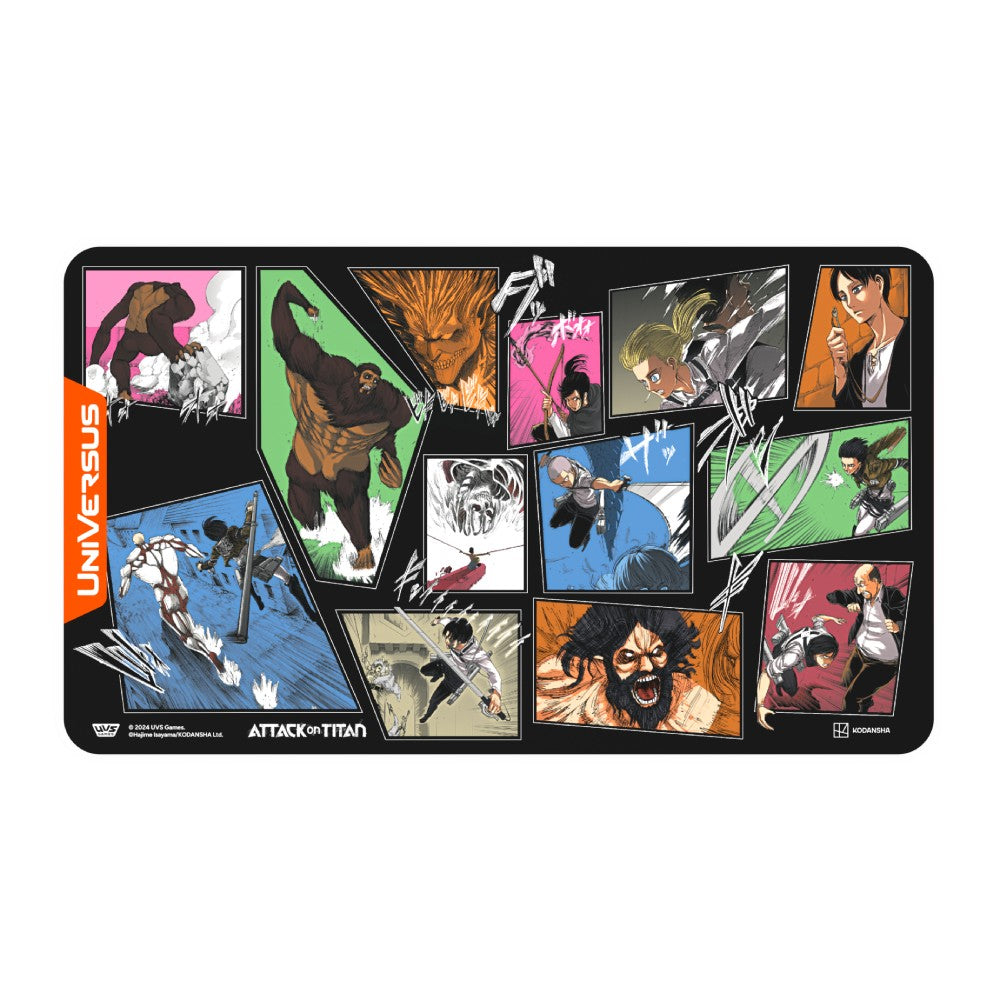 UniVersus Playmat: Attack on Titan - Origins of Power - The Second Act
