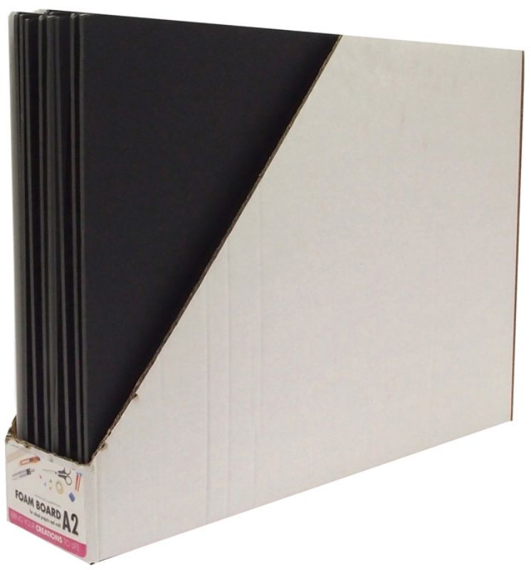 FOAM BOARD - A2 BLACK (3 Units)
