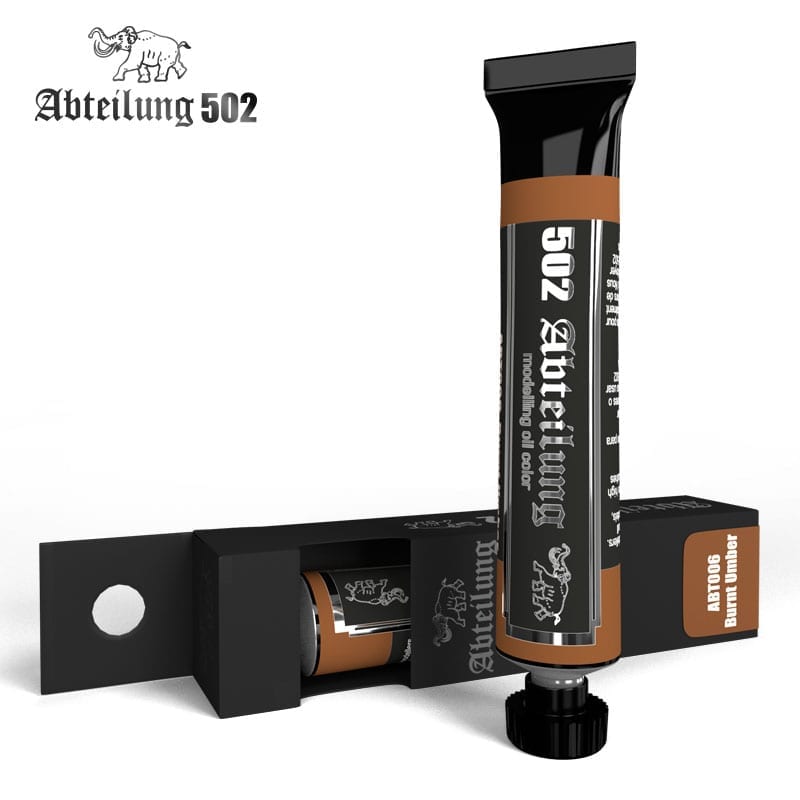Abteilung 502 - Oils - Burnt Umber 20ml - Model Paint
