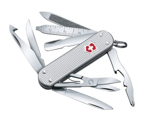 Pocket Knife - VICTORINOX SAK Mini Champ Alox (Silver)