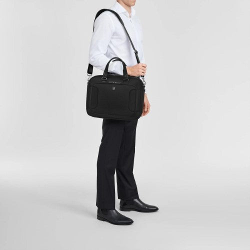 Compact Briefcase - Victorinox Werks Traveler 7.0 (Black)