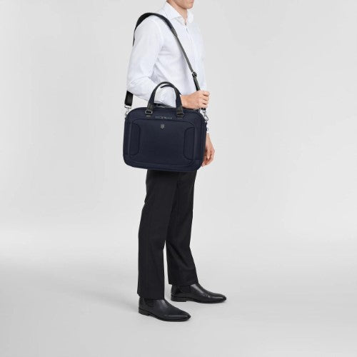 Compact Briefcase - Victorinox Werks Traveler 7.0 (Blue)