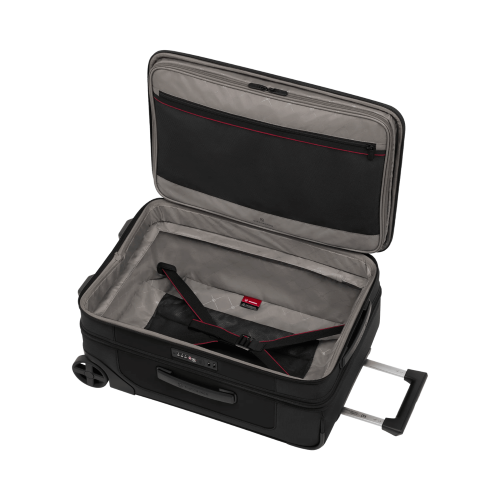 2 Wheel Frequent Flyer Carry On - Werks Traveler 7.0 (Black)