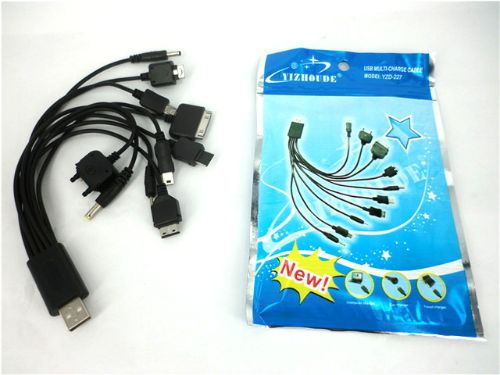 USB Charger Cable - 10 In 1
