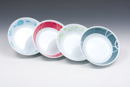 Melamine Bowl - 20cm (Set Of 10 Assorted)