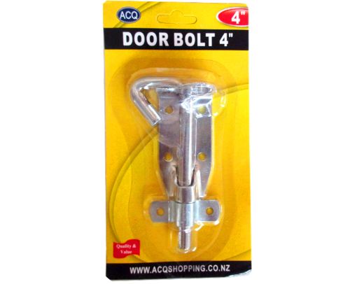Door Bolt 4" (Set Of 12)