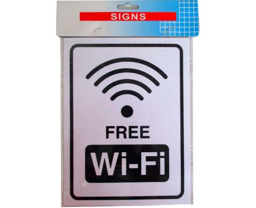 Sign - Wifi 20cm (Set Of 4)