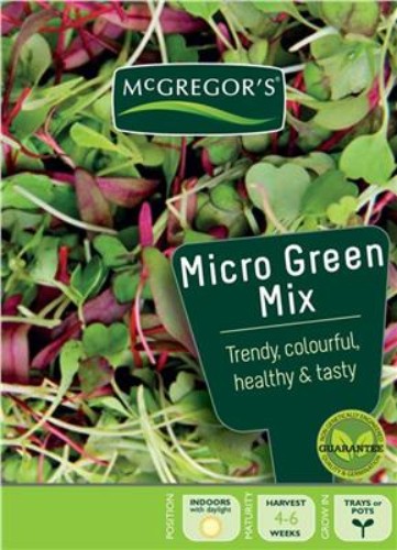 McGregor's Microgreen Mix Vegetable Seed - Pack of 5