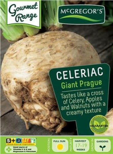 McGregor's Celeriac Specialty Seeds - Pack of 5