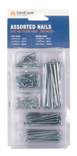 Handipak Assorted Nails 305pc