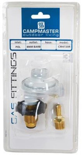 Campmaster POL Right Angle Gas Regulator