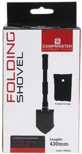 Campmaster Folding Campers Shovel with Pick & Bag
