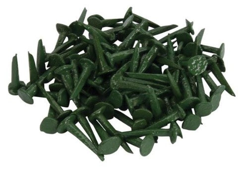 (Card-30g) Handipak 13mm Green Gimp Pins