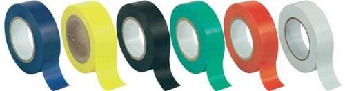 (Card-3 Rolls) Handipak 33241 15mm x 9M Assorted Colours - Pack of 12