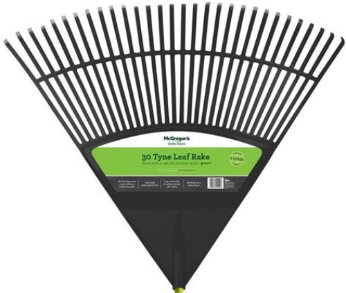 McGregor's 30T Plastic Leaf Rake