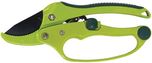 McGregors 200mm Curved Ratchet Anvil Secateurs