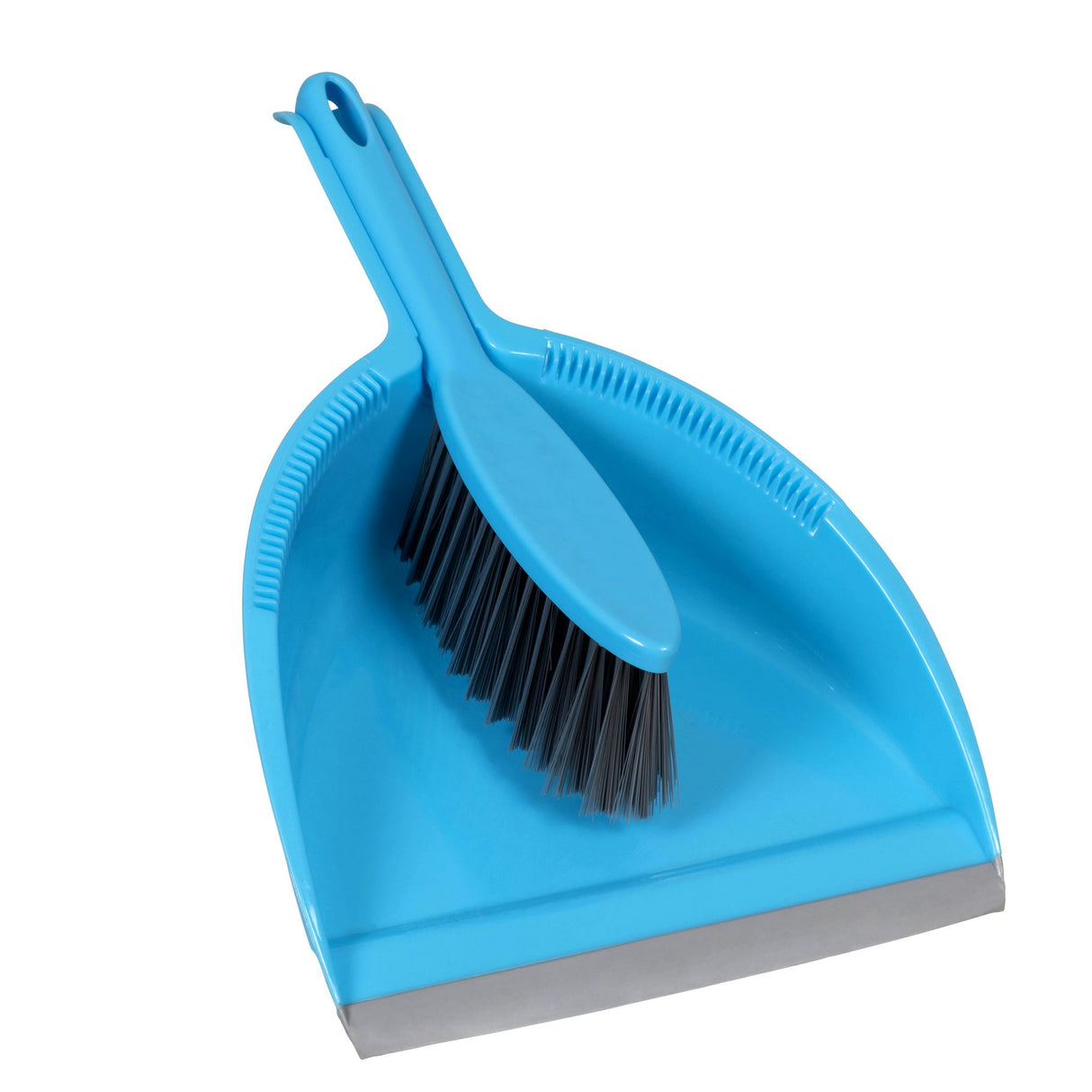 CLEANLINK  DUSTPAN AND BRUSH BLUE