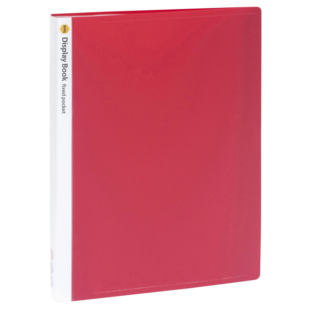 MARBIG NON-REFILLABLE DISPLAY BOOK 40 POCKET RED