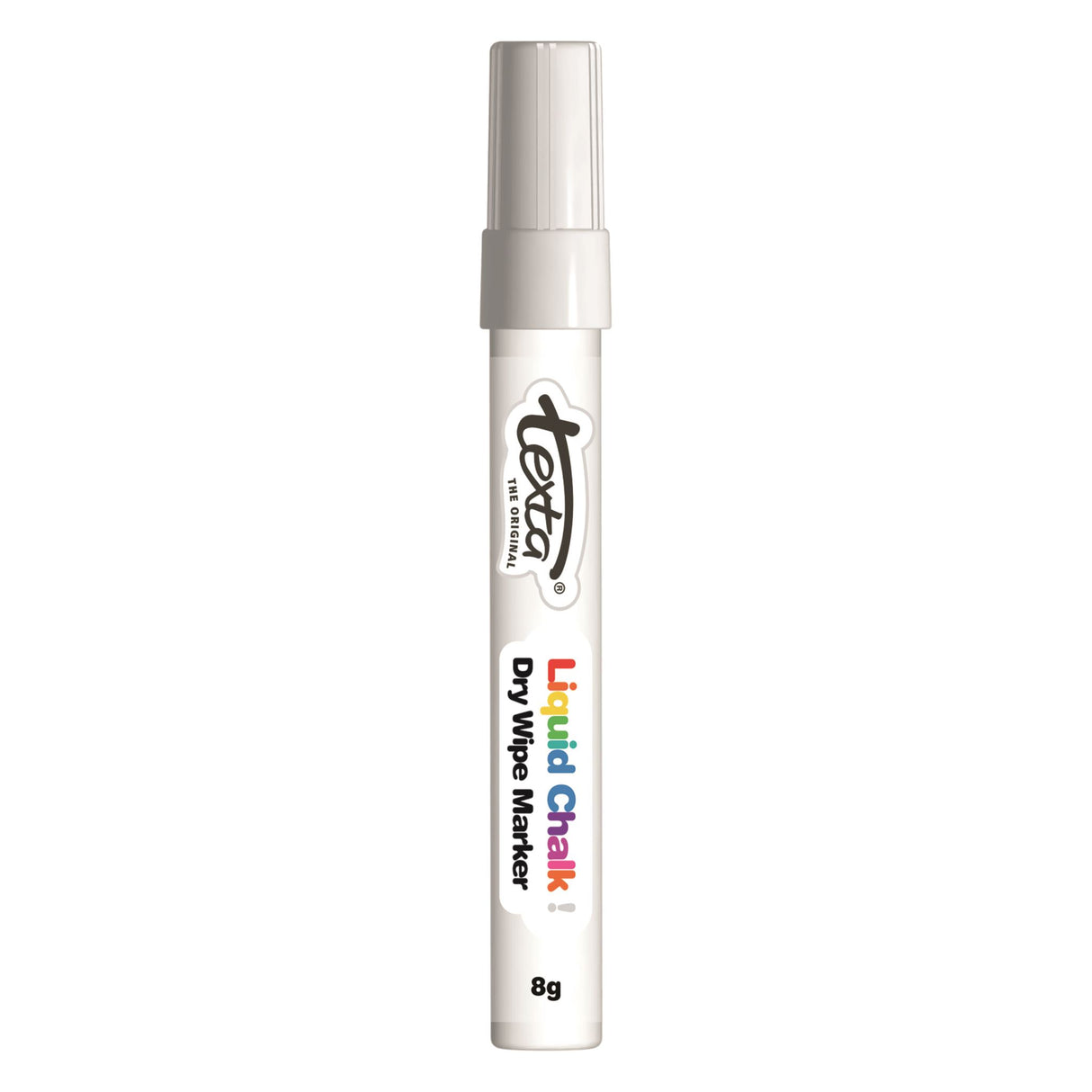 TEXTA LIQUID CHALK MARKER DRY WIPE WHITE