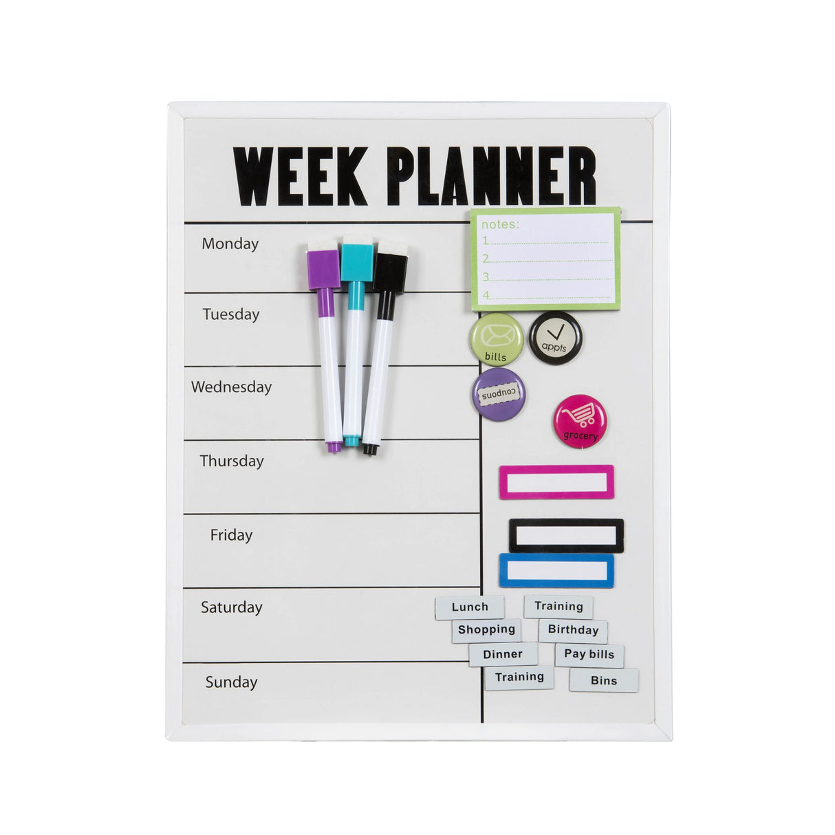 QUARTET  PLANNER WEEKLY 280 X 360MM