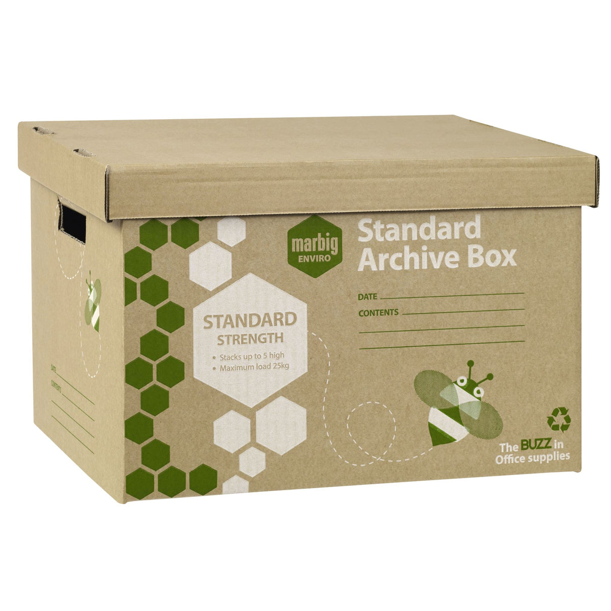 MARBIG ENVIRO ARCHIVE BOX 5PACK