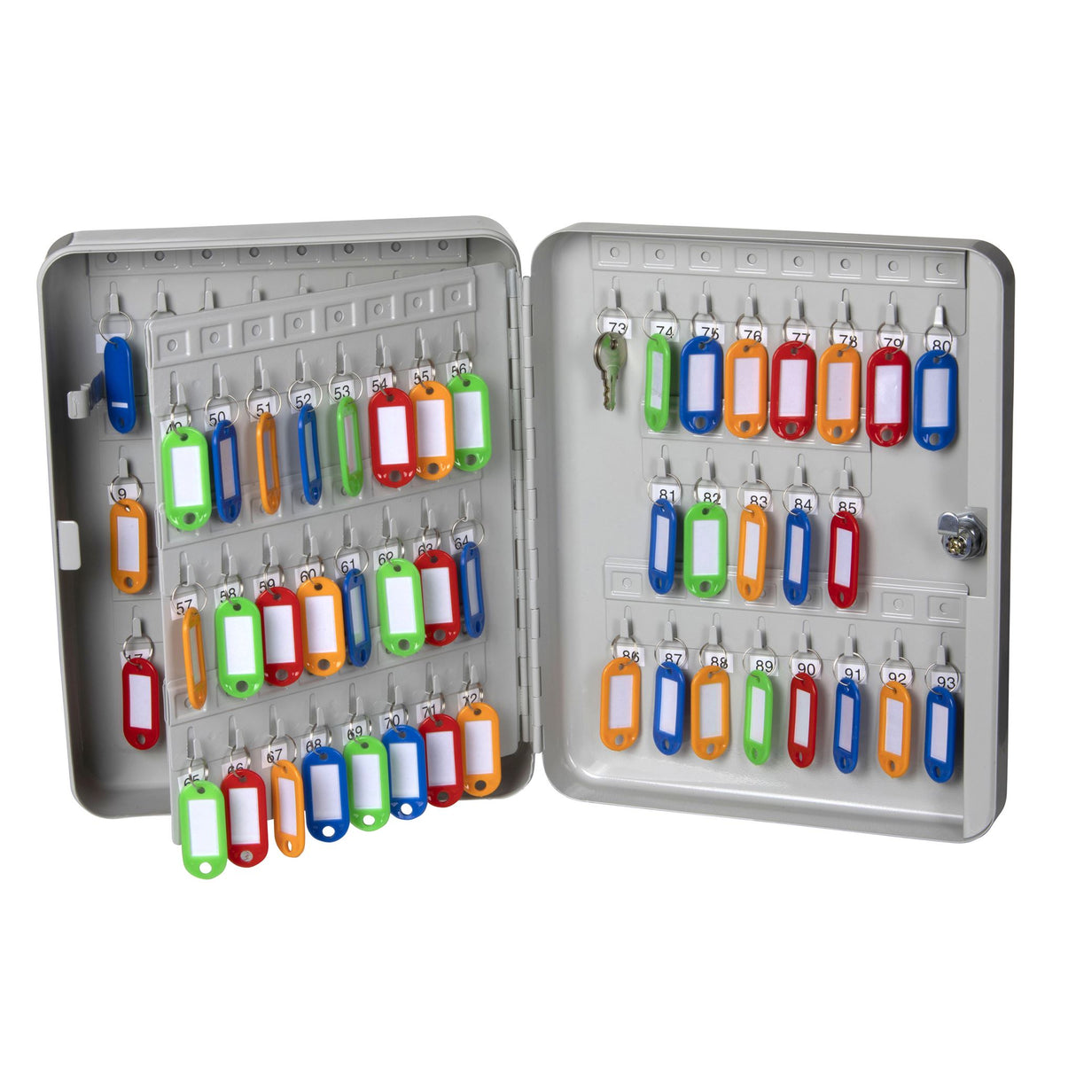 ESSELTE KEY CABINETS GREY 93 KEYS