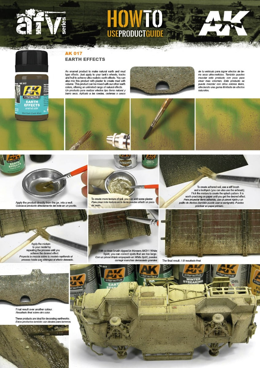 AK Interactive - Weathering Products - Earth Effects 35ml