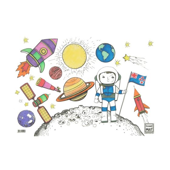 Funny Mat Large - Space - Akademi