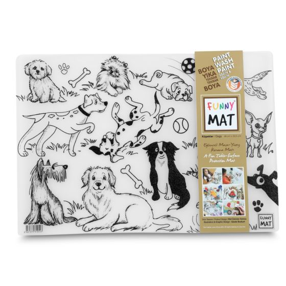 Funny Mat Large - Dogs - Akademi