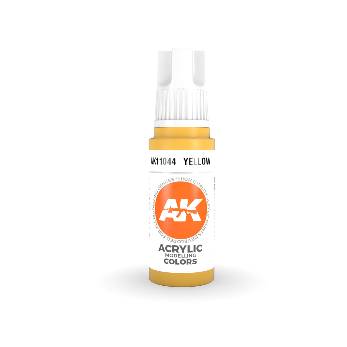 AK Interactive - 3 Gen Acrylics - Yellow 17ml - Model Paint